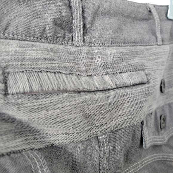 LULULEMON Pedal Power Pant Gray Cycling Relaxed Low Rise Pants Women Sz US 6 - Picture 9 of 14